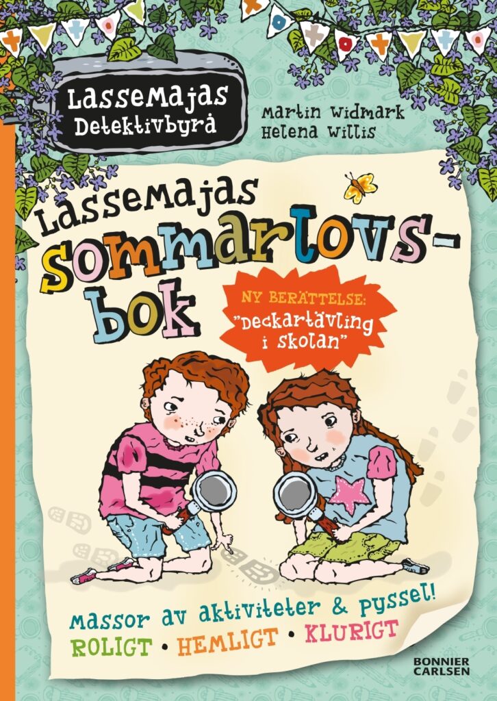 LasseMajas sommarlovsbok: Deckartävling i skolan