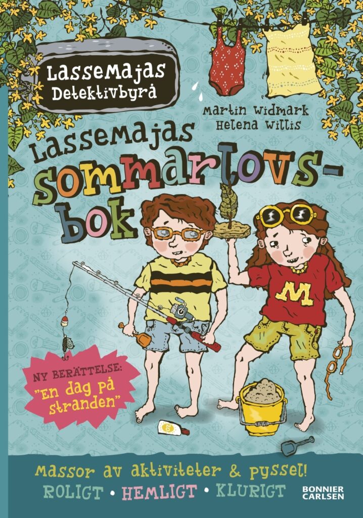 LasseMajas sommarlovsbok: En dag på stranden