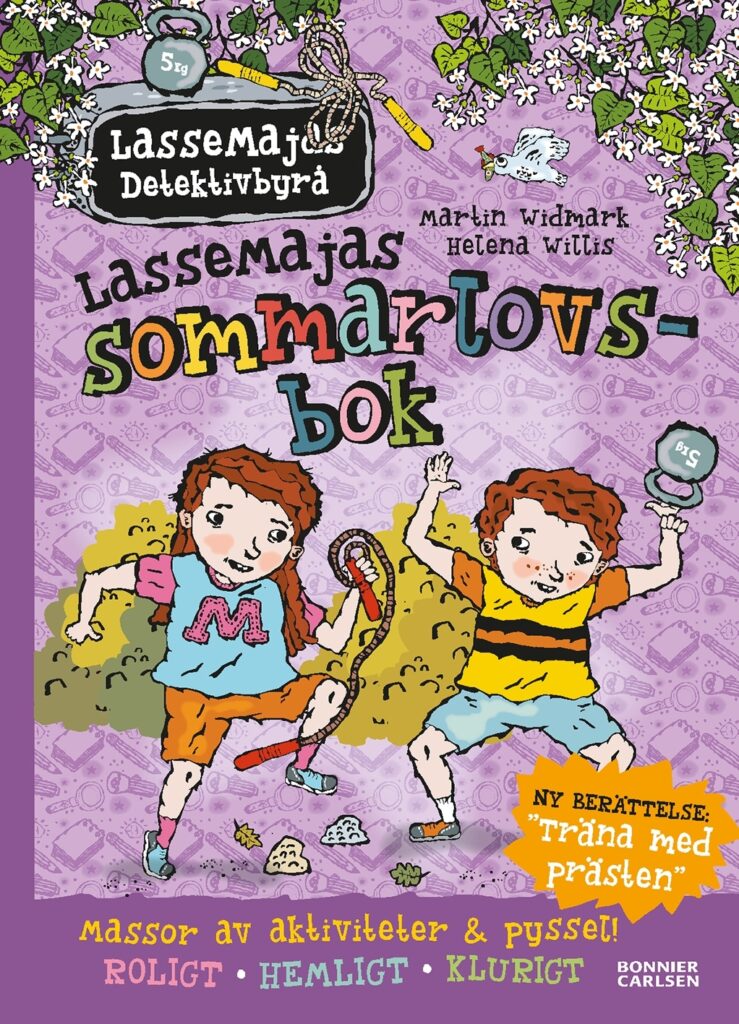 LasseMajas sommarlovsbok: Träna med prästen